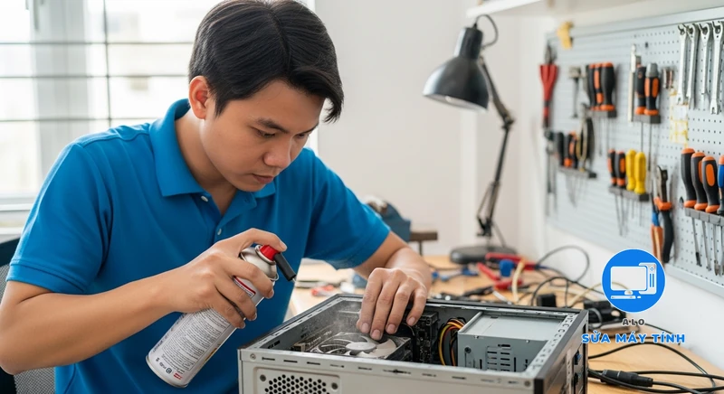 vệ sinh máy tính Quận 7 hình ảnh minh họa chuyên sâu 4