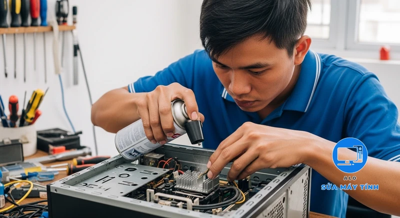 Ảnh bìa vệ sinh máy tính Quận 7