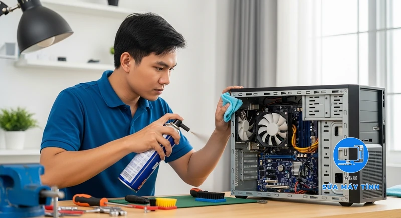 vệ sinh máy tính Quận 8 hình ảnh minh họa chuyên sâu 5