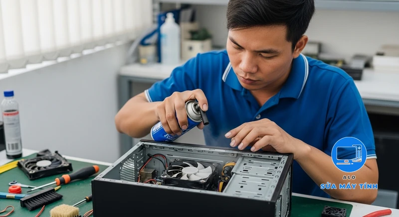 vệ sinh máy tính Quận 9 hình ảnh minh họa chuyên sâu 5