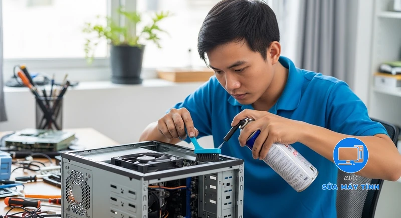 Ảnh bìa vệ sinh máy tính Quận 9
