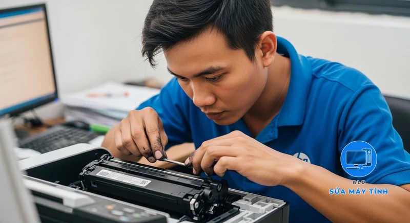 Bơm mực máy in laser màu hp hình ảnh minh họa chuyên sâu 2