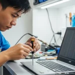 Dịch vụ sửa laptop Acer bị sọc màn hình tận nơi TPHCM | Báo giá minh bạch