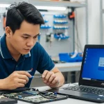 Dịch vụ sửa laptop Asus hay bị màn hình xanh tận nơi, uy tín tại TPHCM