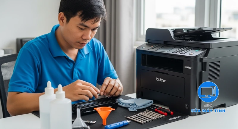 Nạp mực máy in brother dcp b7535dw hình ảnh minh họa chuyên sâu 5