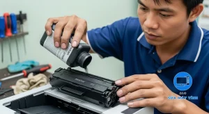 Ảnh bìa Nạp mực máy in brother hl l2361dn