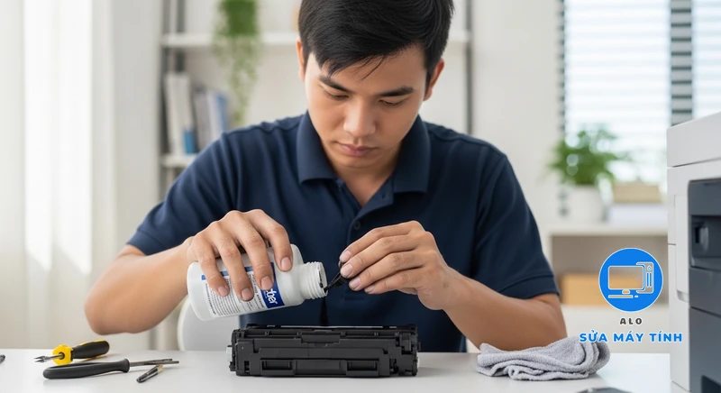 Nạp mực máy in brother mfc l2701dw hình ảnh minh họa chuyên sâu 5