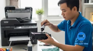 Ảnh bìa Nạp mực máy in brother mfc l2701dw