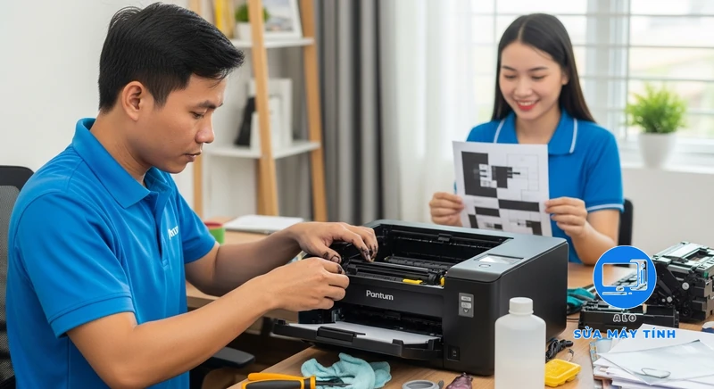 Nạp mực máy in pantum hình ảnh minh họa chuyên sâu 3